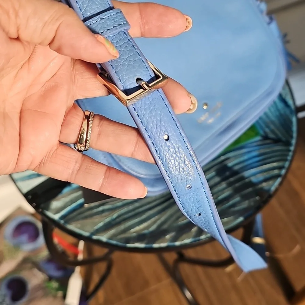 Kate Spade Blue Crossbody Bag In GREAT CONDITION